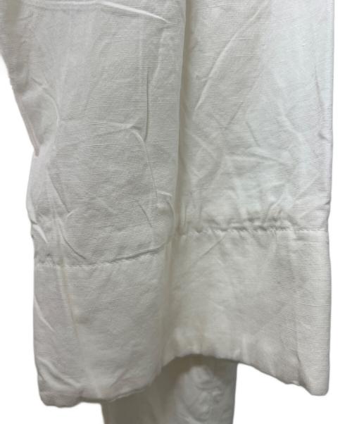 ATON（エイトン）ATON (エイトン) ステンカラーコート ホワイト サイズ:00の古着・服飾アイテム