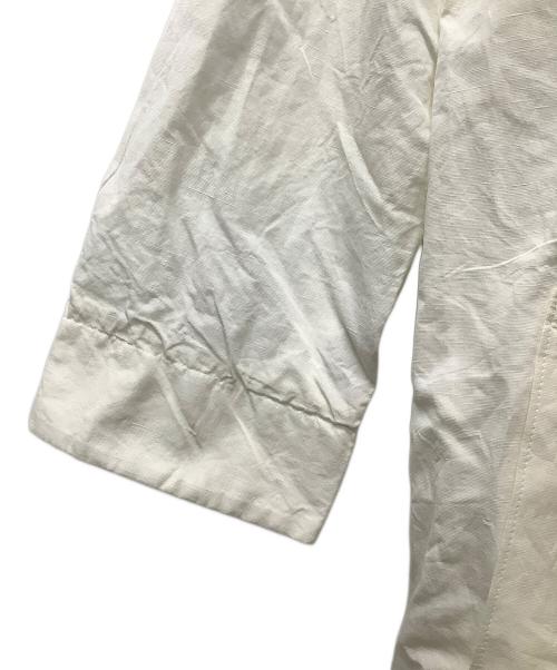 ATON（エイトン）ATON (エイトン) ステンカラーコート ホワイト サイズ:00の古着・服飾アイテム