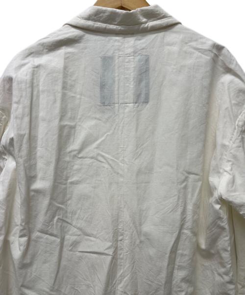 ATON（エイトン）ATON (エイトン) ステンカラーコート ホワイト サイズ:00の古着・服飾アイテム