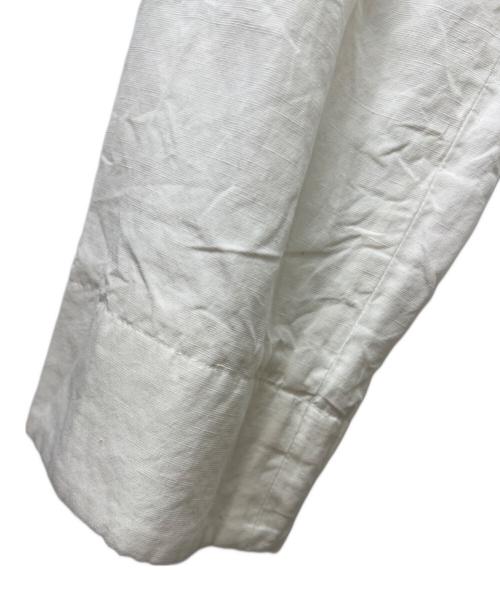 ATON（エイトン）ATON (エイトン) ステンカラーコート ホワイト サイズ:00の古着・服飾アイテム