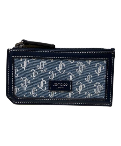 JIMMY CHOO（ジミーチュウ）JIMMY CHOO (ジミーチュウ) カードケース インディゴの古着・服飾アイテム