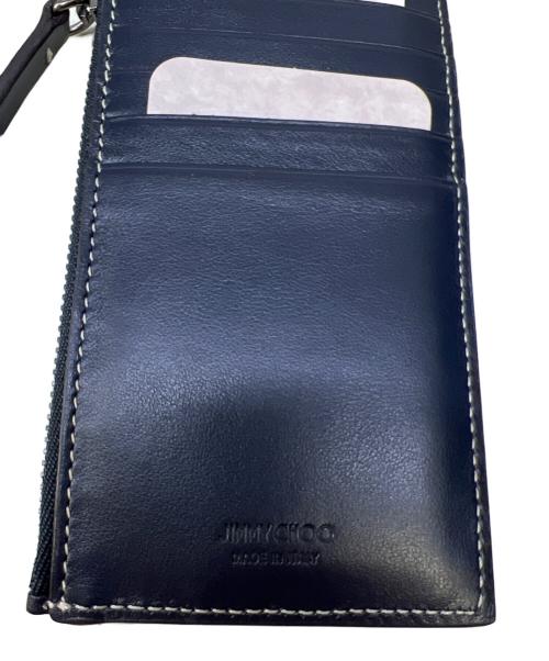 JIMMY CHOO（ジミーチュウ）JIMMY CHOO (ジミーチュウ) カードケース インディゴの古着・服飾アイテム