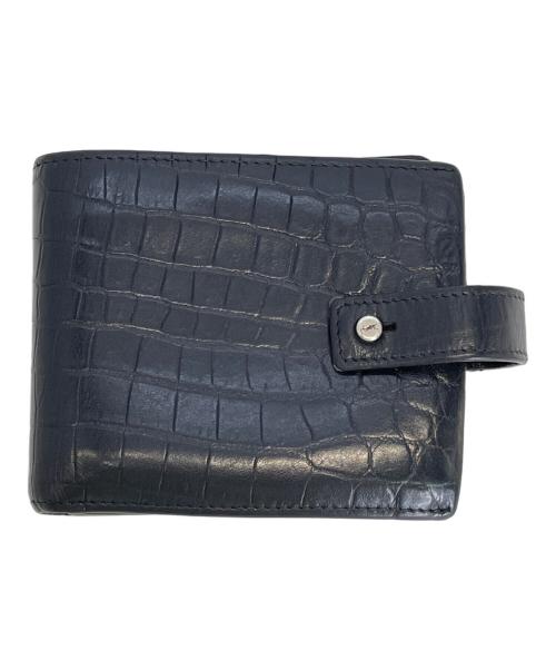 Saint Laurent Paris（サンローランパリ）Saint Laurent Paris (サンローランパリ) 2つ折り財布 ブラックの古着・服飾アイテム