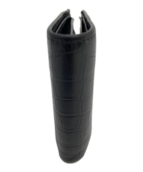 Saint Laurent Paris（サンローランパリ）Saint Laurent Paris (サンローランパリ) 2つ折り財布 ブラックの古着・服飾アイテム