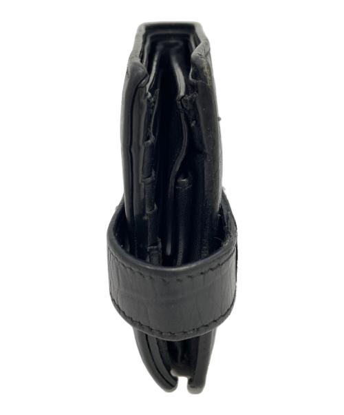 Saint Laurent Paris（サンローランパリ）Saint Laurent Paris (サンローランパリ) 2つ折り財布 ブラックの古着・服飾アイテム