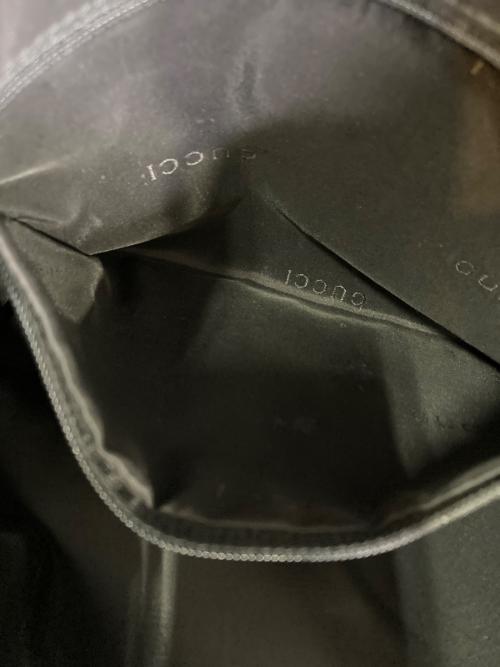 GUCCI（グッチ）GUCCI (グッチ) 2WAYバッグ ブラックの古着・服飾アイテム