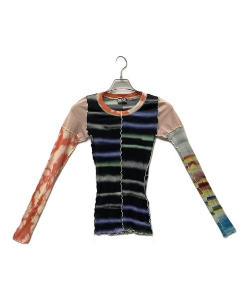DIESEL（ディーゼル）DIESEL (ディーゼル) カットソー オレンジ サイズ:Mの古着・服飾アイテム