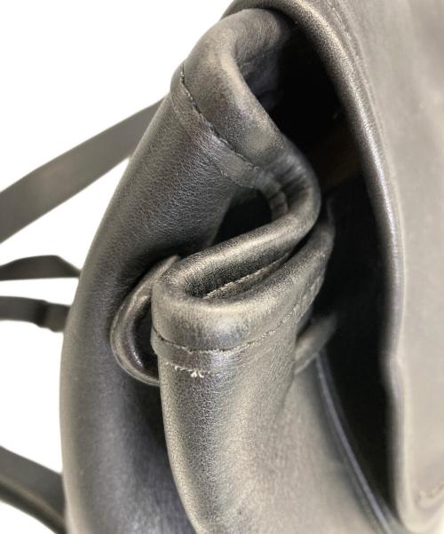 COACH（コーチ）COACH (コーチ) レザーリュック ブラックの古着・服飾アイテム