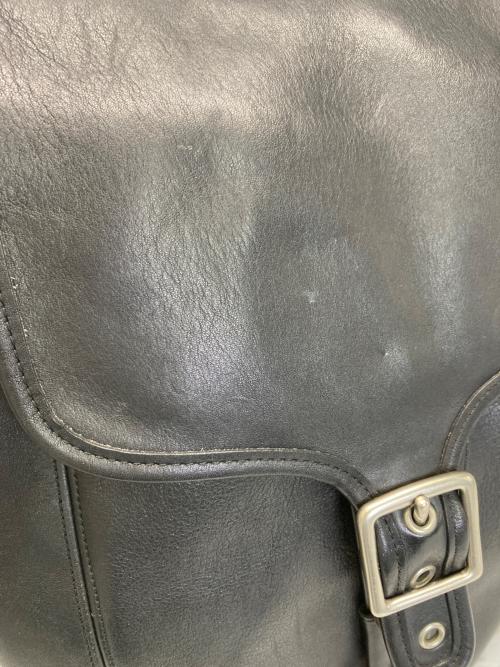COACH（コーチ）COACH (コーチ) レザーリュック ブラックの古着・服飾アイテム
