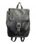 COACH（コーチ）の古着「レザーリュック」｜ブラック