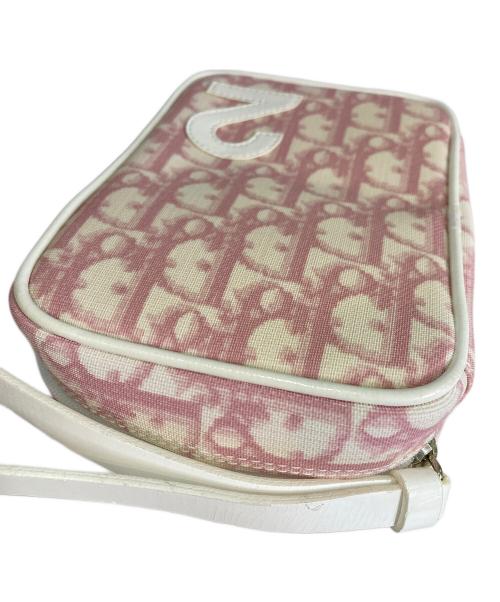 Christian Dior（クリスチャン ディオール）Christian Dior (クリスチャン ディオール) コスメポーチ ピンクの古着・服飾アイテム