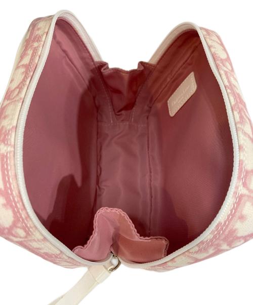 Christian Dior（クリスチャン ディオール）Christian Dior (クリスチャン ディオール) コスメポーチ ピンクの古着・服飾アイテム