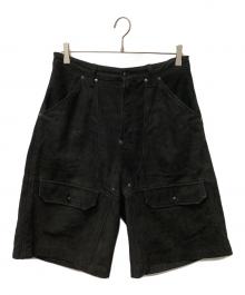 CCU（シーシーユー）の古着「ハーフパンツ」｜ブラック