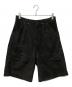 CCU（シーシーユー）の古着「ハーフパンツ」｜ブラック