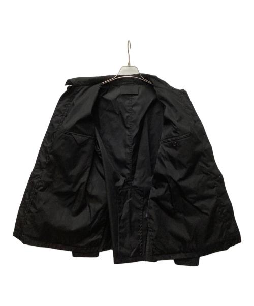 PRADA（プラダ）PRADA (プラダ) マルチポケットコットンサファリジャケット ブラック サイズ:48の古着・服飾アイテム