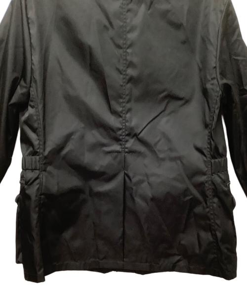 PRADA（プラダ）PRADA (プラダ) マルチポケットコットンサファリジャケット ブラック サイズ:48の古着・服飾アイテム