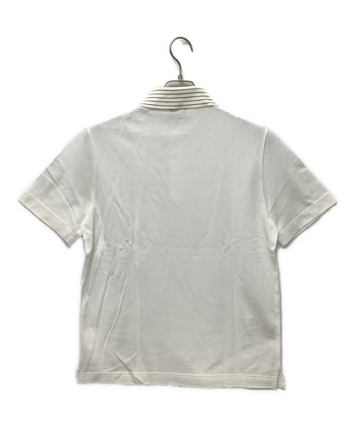 HERMES（エルメス）HERMES (エルメス) ポロシャツ ホワイト サイズ:Sの古着・服飾アイテム
