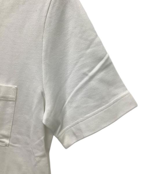 HERMES（エルメス）HERMES (エルメス) ポロシャツ ホワイト サイズ:Sの古着・服飾アイテム