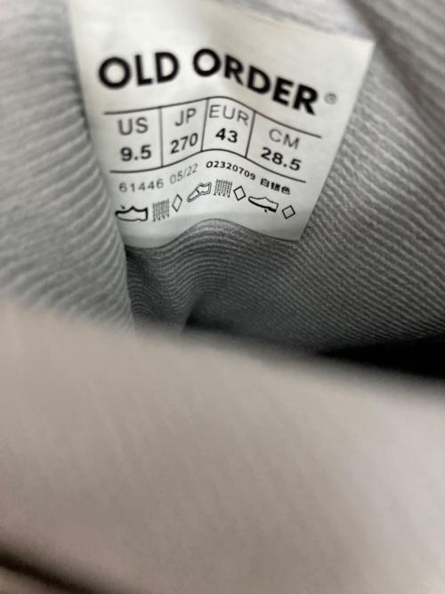OLD ORDER（オールドオーダー）OLD ORDER (OLD ORDER) スニーカー グレー サイズ:CM28.5㎝の古着・服飾アイテム
