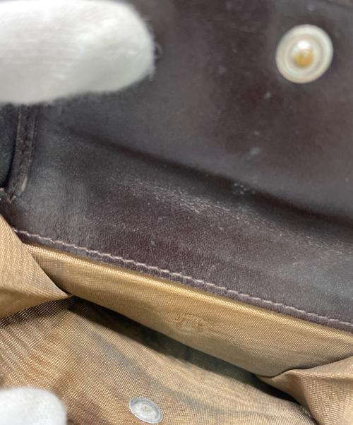 FENDI（フェンディ）FENDI (フェンディ) 3つ折り財布 ブラウンの古着・服飾アイテム