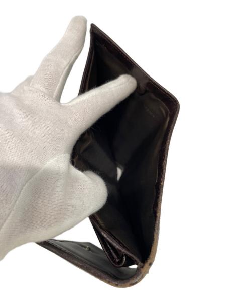 FENDI（フェンディ）FENDI (フェンディ) 3つ折り財布 ブラウンの古着・服飾アイテム