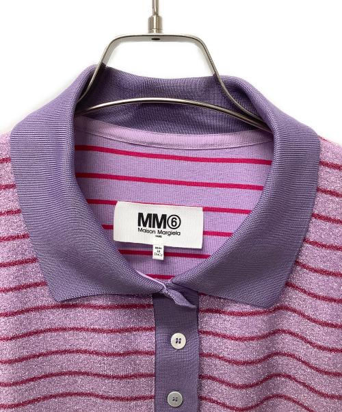 MM6 Maison Margiela（エムエムシックスメゾンマルジェラ）MM6 Maison Margiela (エムエムシックス メゾンマルジェラ) ワンピース バイオレット サイズ:Sの古着・服飾アイテム