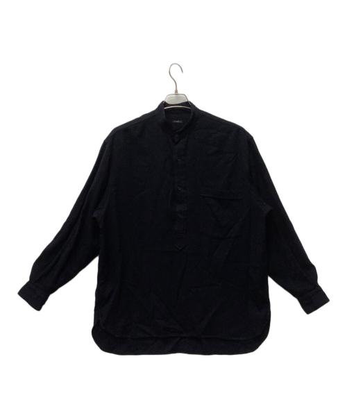 COMOLI（コモリ）COMOLI (コモリ) プルオーバーシャツ ブラック サイズ:2の古着・服飾アイテム