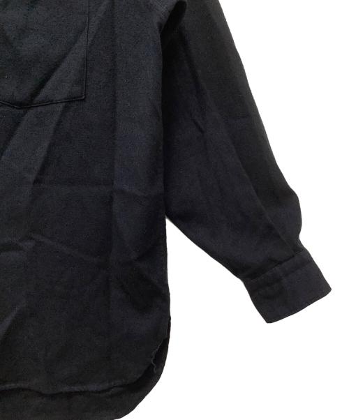 COMOLI（コモリ）COMOLI (コモリ) プルオーバーシャツ ブラック サイズ:2の古着・服飾アイテム