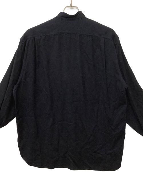 COMOLI（コモリ）COMOLI (コモリ) プルオーバーシャツ ブラック サイズ:2の古着・服飾アイテム