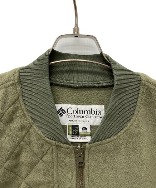 Columbia（コロンビア）Columbia (コロンビア) フリースベスト グリーン サイズ:XLの古着・服飾アイテム