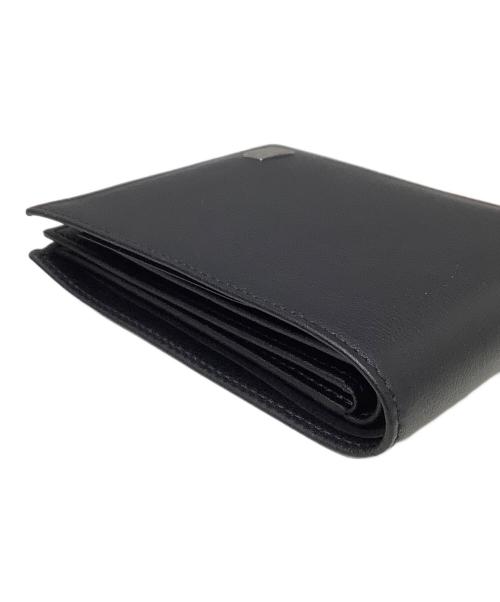 dunhill（ダンヒル）dunhill (ダンヒル) 2つ折り財布 ブラックの古着・服飾アイテム