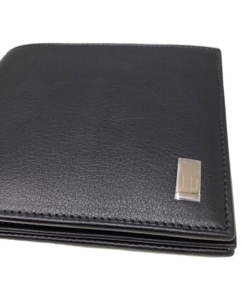 dunhill（ダンヒル）dunhill (ダンヒル) 2つ折り財布 ブラックの古着・服飾アイテム