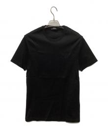 VERSACE（ヴェルサーチェ）の古着「ロゴカットソー」｜ブラック