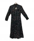 23区ニジュウサンク）の古着「長袖ワンピース」｜グレー