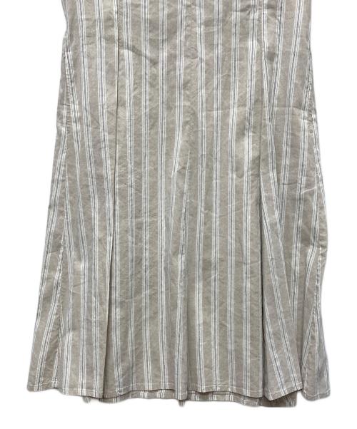 23区（ニジュウサンク）23区 (ニジュウサンク) ノースリーブワンピース ベージュ サイズ:40 未使用品の古着・服飾アイテム