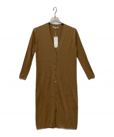 新品タグ付き　カシウエア ロングカーディガン 茶　ダークブラウン　 表記S/M 1034013780054039_01_0308w.jpeg