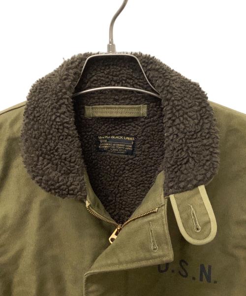 MARKA black label（マーカ ブラックレーベル）MARKA black label (マーカ ブラックレーベル) デッキジャケット オリーブ サイズ:2の古着・服飾アイテム