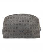 BVLGARIブルガリ）の古着「ポーチ」｜ブラウン