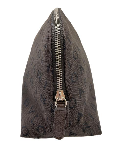 BVLGARI（ブルガリ）BVLGARI (ブルガリ) ポーチ ブラウンの古着・服飾アイテム