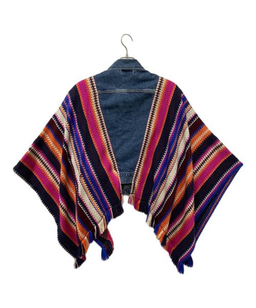 LEVI’S MADE&CRAFTED（リーバイス メイドアンドクラフテッド）LEVI’S MADE&CRAFTED (リーバイス メイドアンドクラフテッド) ブランケットポンチョデニムジャケット インディゴ サイズ:XSの古着・服飾アイテム