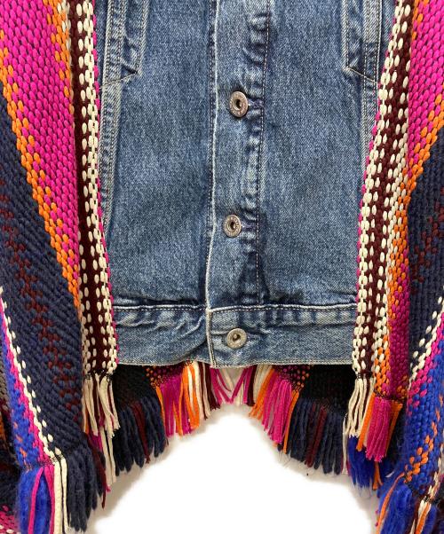 LEVI’S MADE&CRAFTED（リーバイス メイドアンドクラフテッド）LEVI’S MADE&CRAFTED (リーバイス メイドアンドクラフテッド) ブランケットポンチョデニムジャケット インディゴ サイズ:XSの古着・服飾アイテム