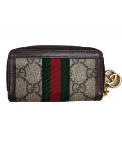 中古・古着通販】GUCCI (グッチ) オールドGGスプリームポーチ ブラウン