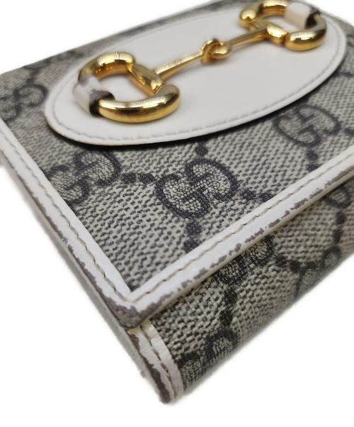 GUCCI（グッチ）GUCCI (グッチ) 2つ折り財布 ブラウン サイズ:下記参照の古着・服飾アイテム