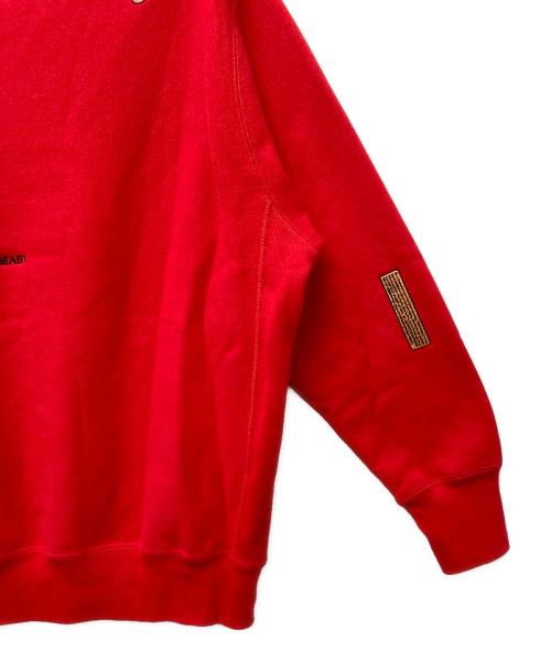 Champion REVERSE WEAVE（チャンピオン リバース ウィーブ）Champion REVERSE WEAVE (チャンピオン リバース ウィーブ) LOWERCASE (ロウワーケース) 裏起毛スウェット レッド サイズ:Lの古着・服飾アイテム