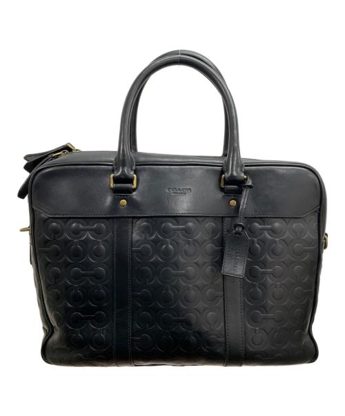 COACH（コーチ）COACH (コーチ) ビジネスバッグ ブラックの古着・服飾アイテム