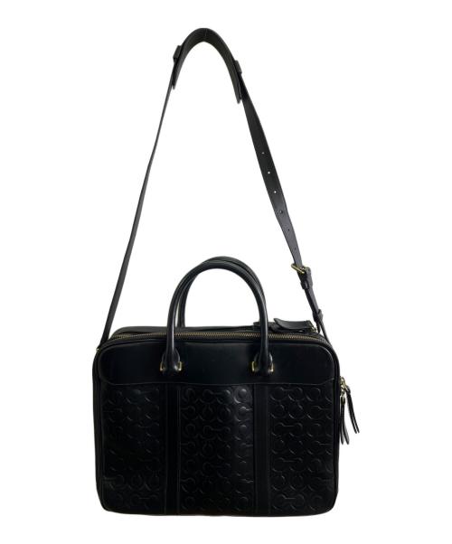 COACH（コーチ）COACH (コーチ) ビジネスバッグ ブラックの古着・服飾アイテム