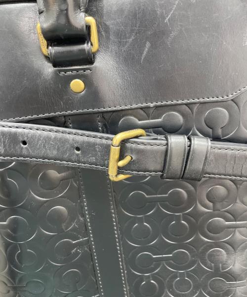 COACH（コーチ）COACH (コーチ) ビジネスバッグ ブラックの古着・服飾アイテム