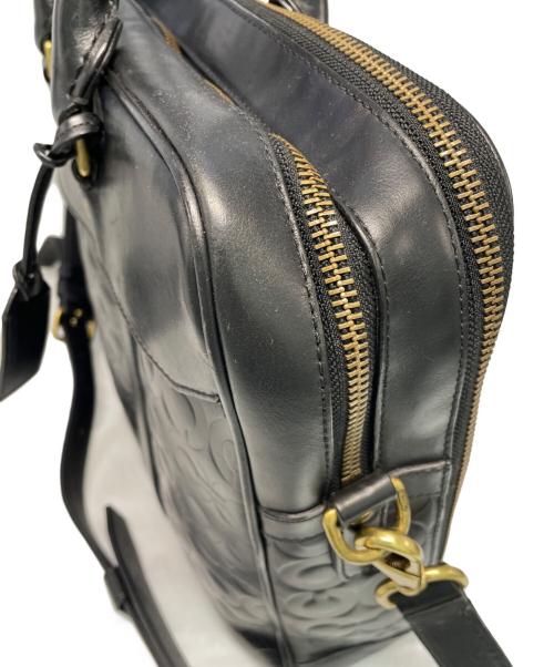 COACH（コーチ）COACH (コーチ) ビジネスバッグ ブラックの古着・服飾アイテム