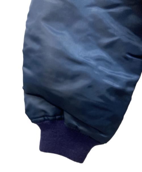 SUNTORY BOSS（サントリーボス）SUNTORY BOSS (サントリーボス) 中綿ブルゾン ネイビー サイズ:-の古着・服飾アイテム