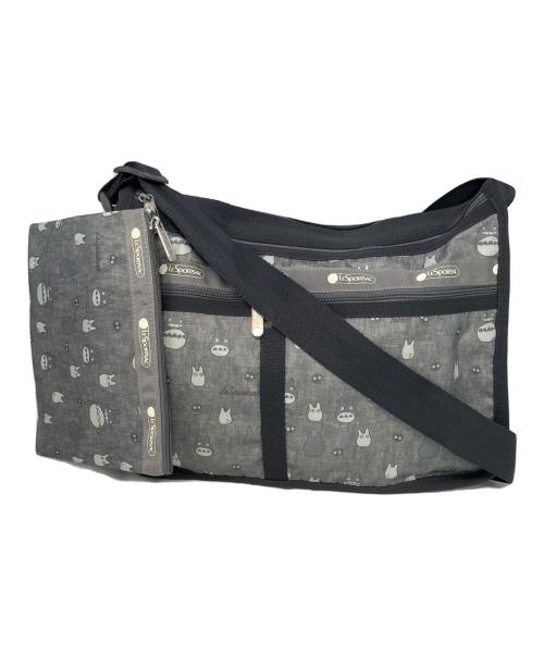 LeSportsac（レスポートサック）LeSportsac (レスポートサック) となりのトトロ (トナリノトトロ) ショルダーバッグ グレーの古着・服飾アイテム